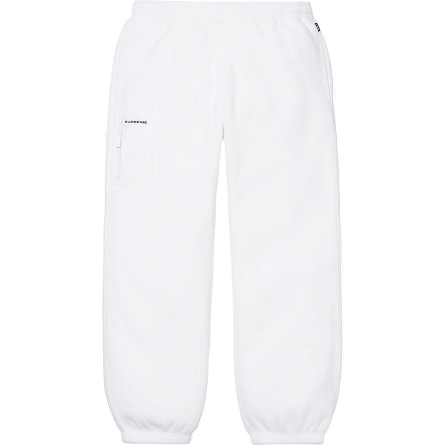 Details on Polartec Pant White from fall winter 2019 (Price is $138)