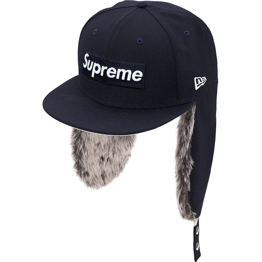Details on Earflap New Era Navy from fall winter 2019 (Price is $60)