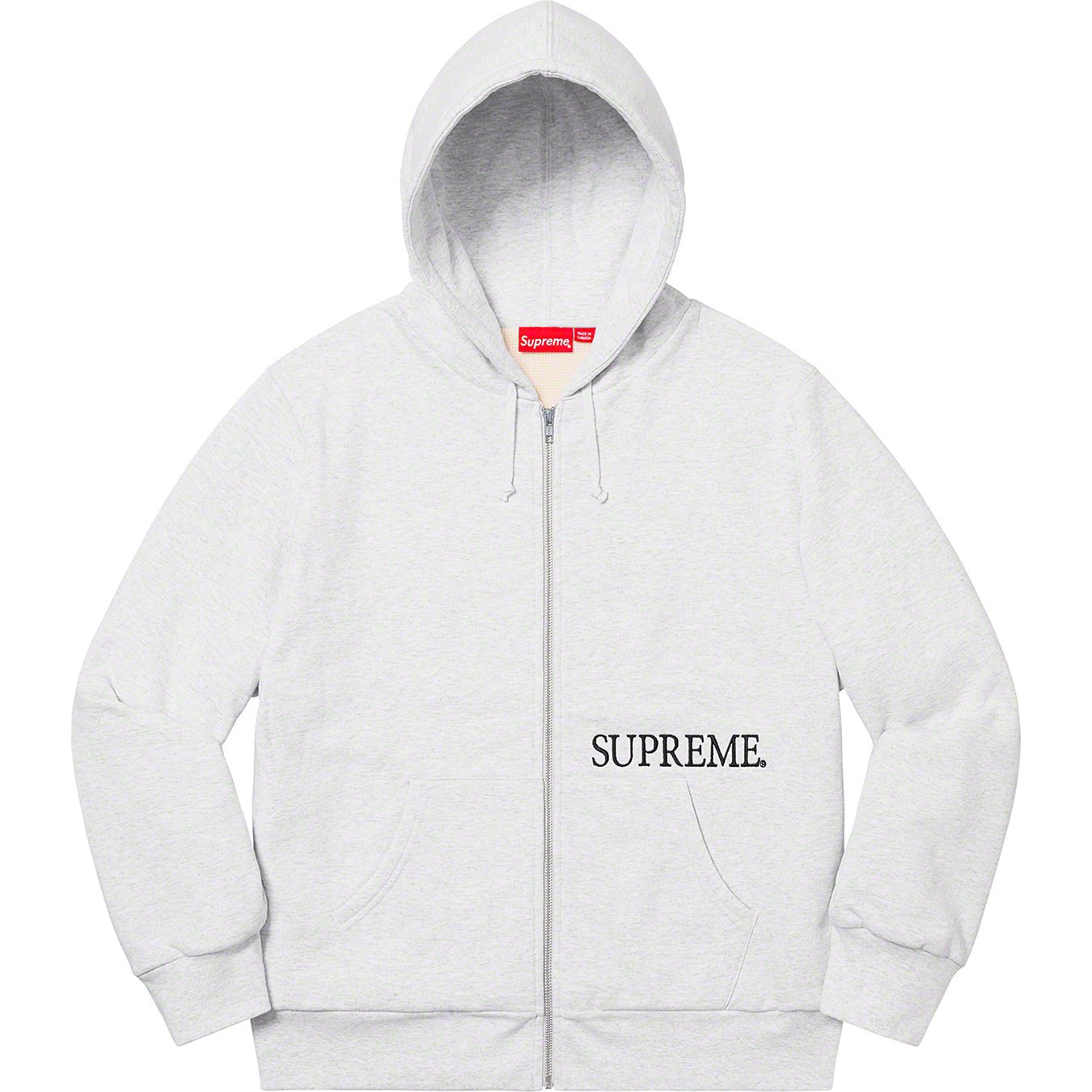 Supreme Thermal Zip Up Hooded