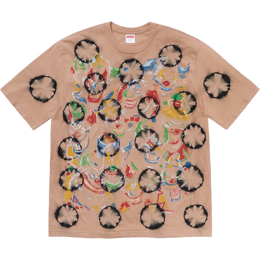 Details on Clowns Tee Bleached Black from fall winter 2019 (Price is $48)