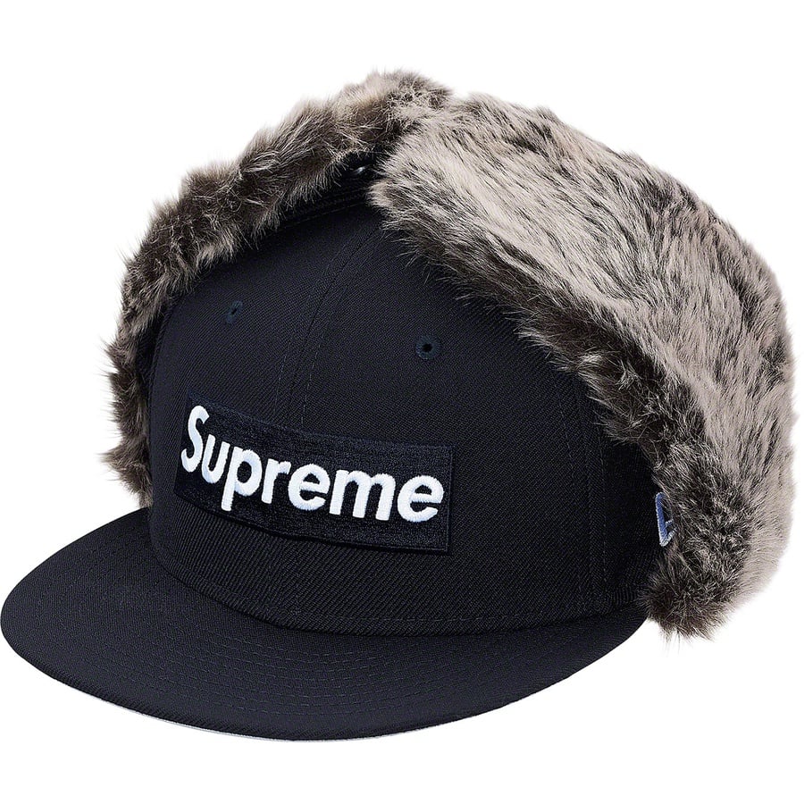Details on Earflap New Era Navy from fall winter
                                                    2019 (Price is $60)