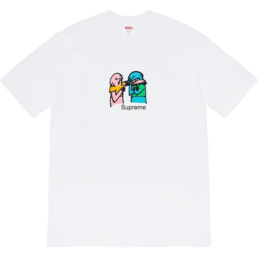 Details on Bite Tee White from fall winter
                                                    2019 (Price is $38)