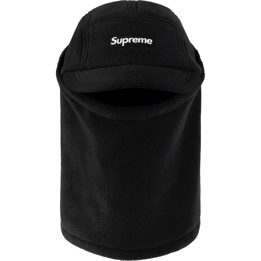 Details on Facemask Polartec Camp Cap Black from fall winter 2019 (Price is $58)