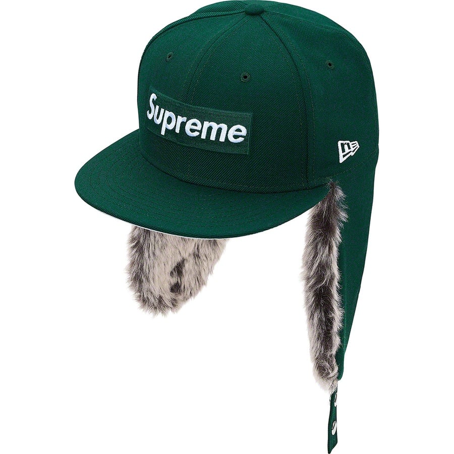 Details on Earflap New Era Dark Green from fall winter
                                                    2019 (Price is $60)