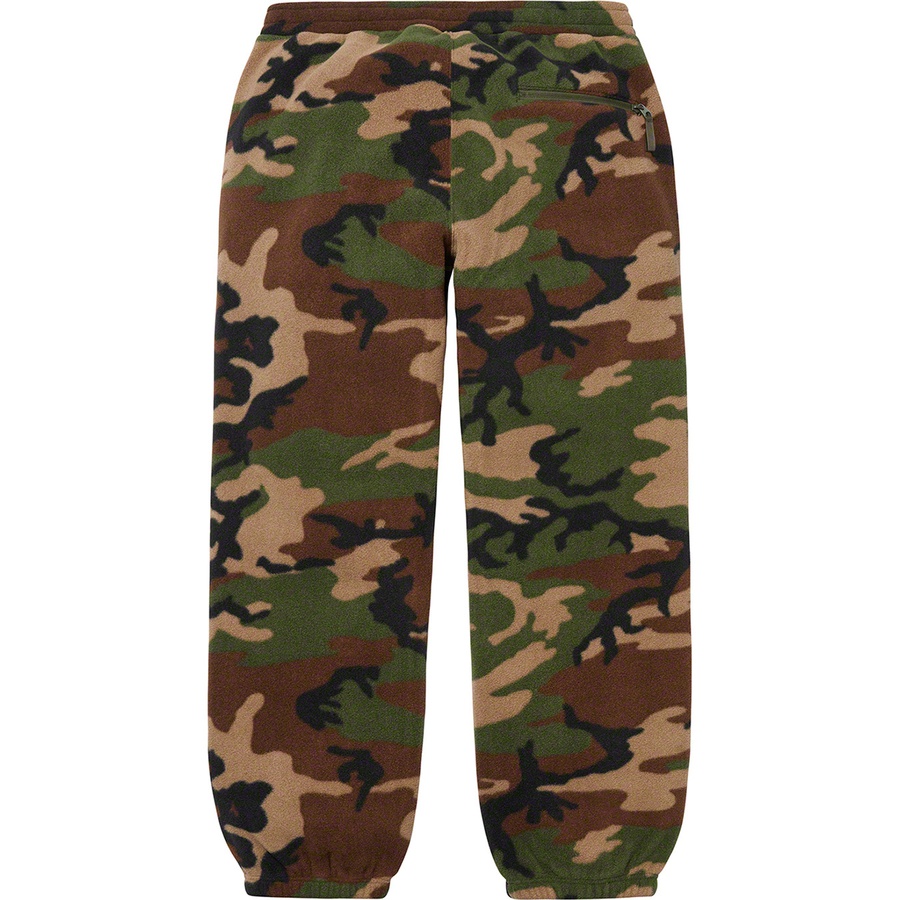 Details on Polartec Pant Woodland Camo from fall winter
                                                    2019 (Price is $138)