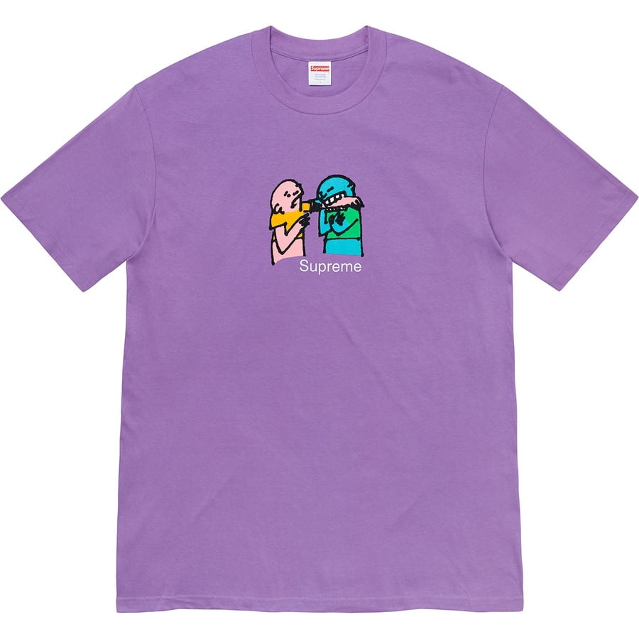 Supreme Bite Tee (FW19) - Light Purple - $38