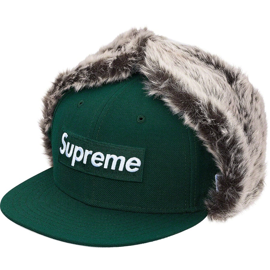 Details on Earflap New Era Dark Green from fall winter
                                                    2019 (Price is $60)