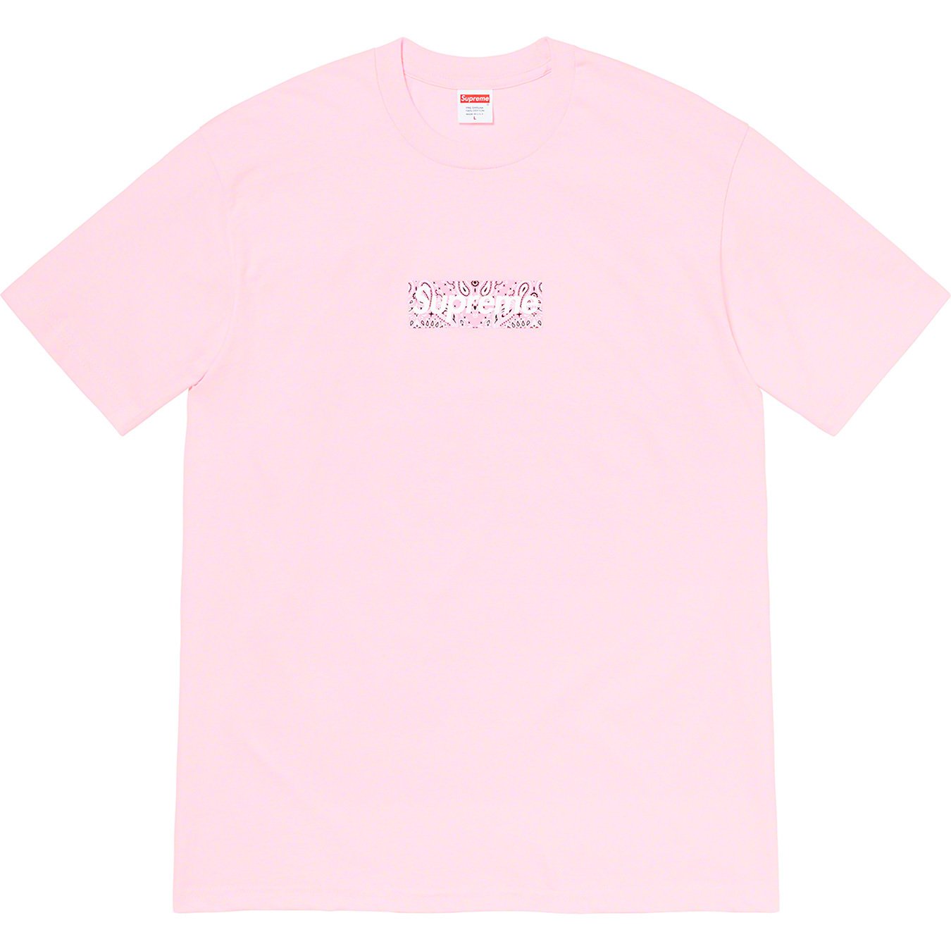 Bandana Box Logo Tee - fall winter 2019 - Supreme