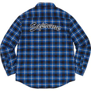 Arc Logo Quilted Flannel Shirt - fall winter 2019 - Supreme