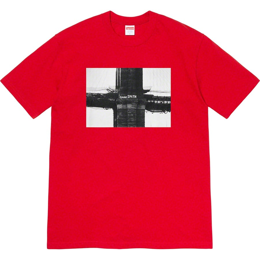 Details on Bridge Tee Red from fall winter 2019 (Price is $38)