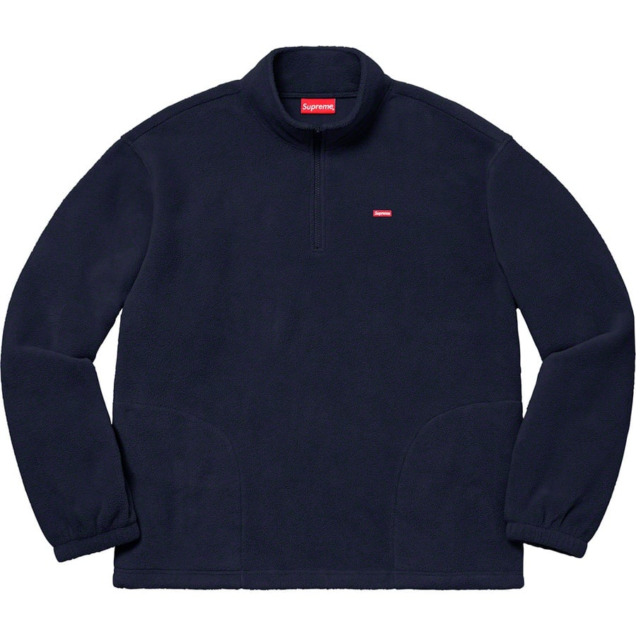 Details on Polartec Half Zip Pullover Navy from fall winter 2019 (Price is $118)