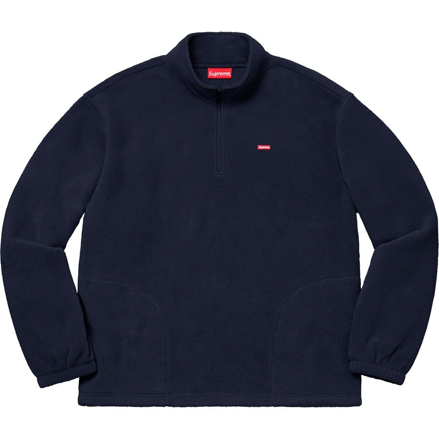 Details on Polartec Half Zip Pullover Navy from fall winter
                                                    2019 (Price is $118)