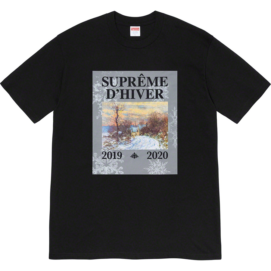 Details on D'Hiver Tee Black from fall winter
                                                    2019 (Price is $38)