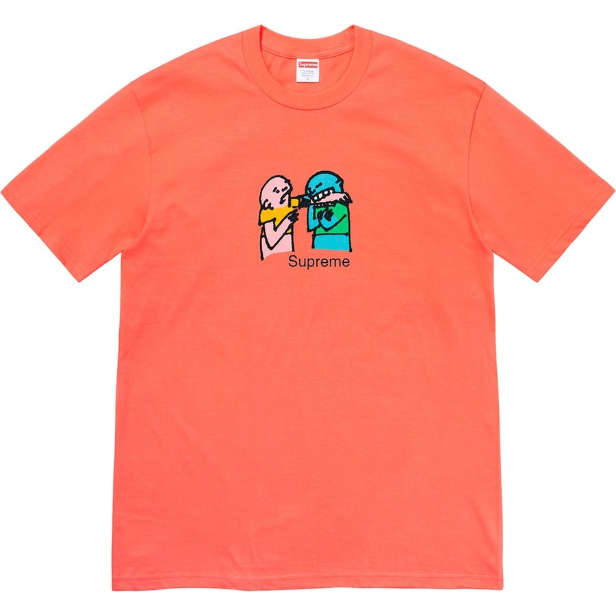 Details on Bite Tee Neon Orange from fall winter
                                                    2019 (Price is $38)