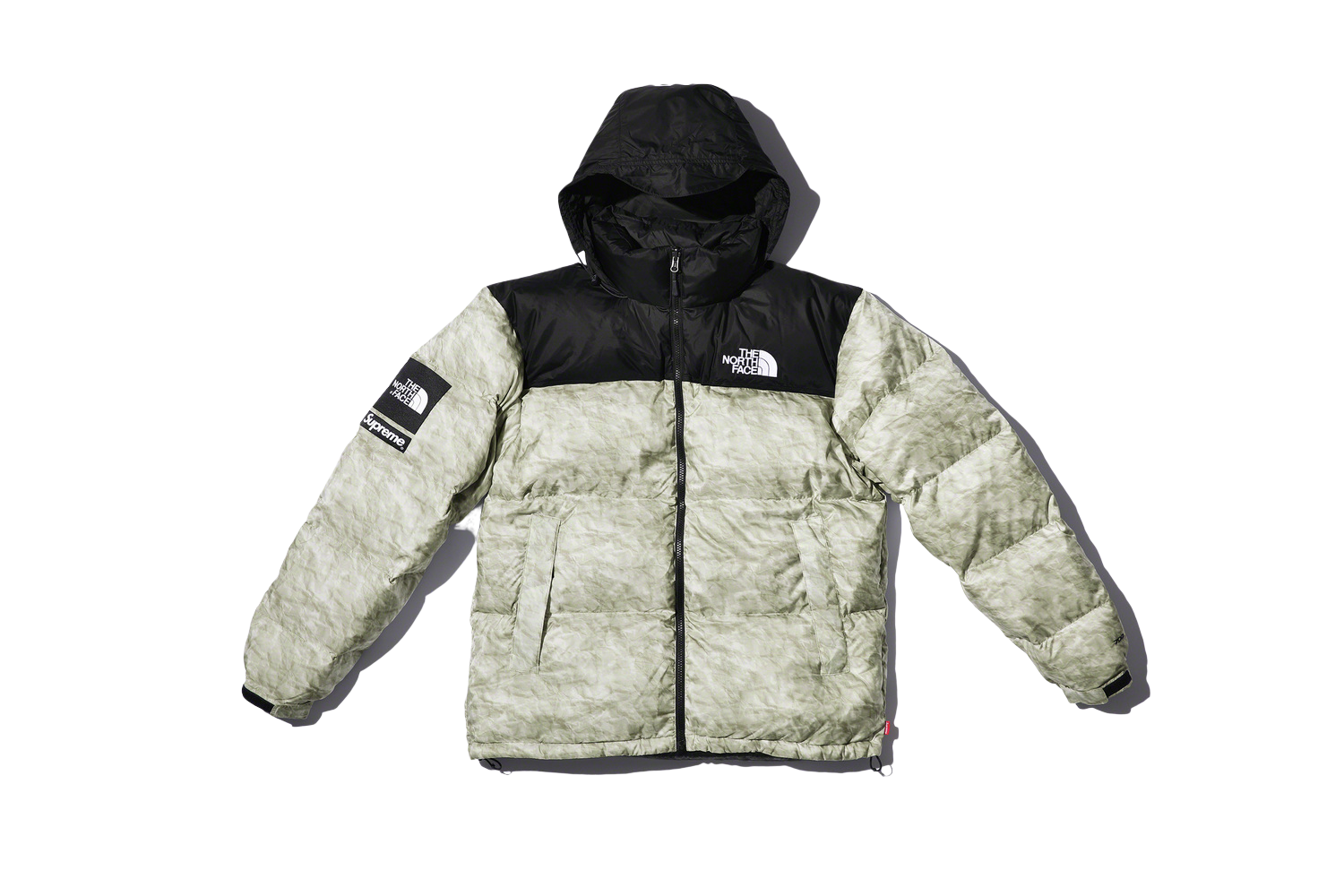 The North Face Paper Print Nuptse Jacket - fall winter 2019 - Supreme