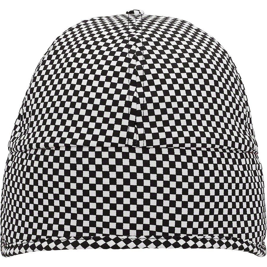 Details on Earflap 6-Panel Checkerboard from fall winter 2019 (Price is $58)