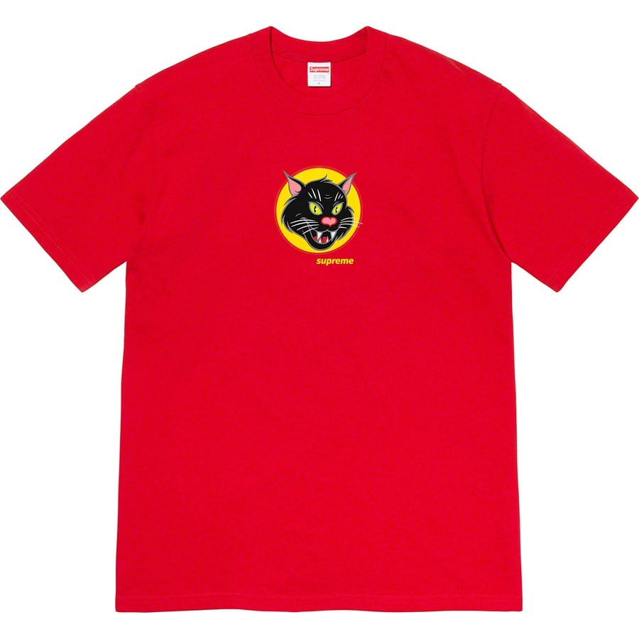 Details on Black Cat Tee Red from spring summer
                                                    2020 (Price is $38)