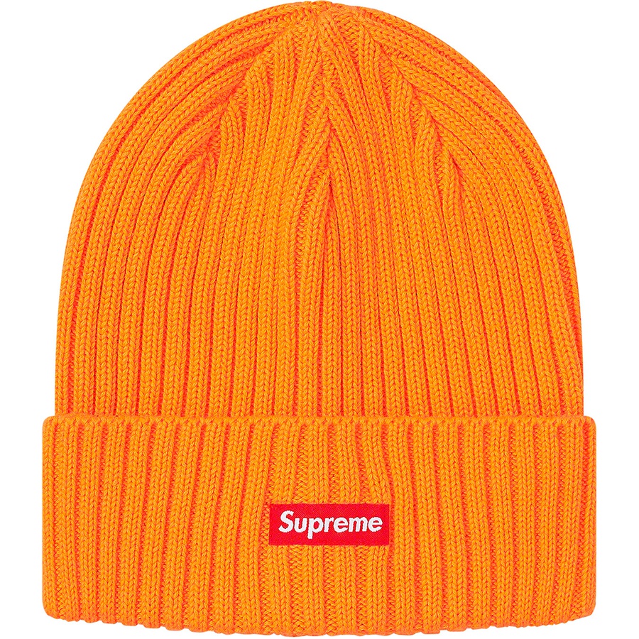 Supreme Overdyed Beanie (SS20) - Tangerine - $34