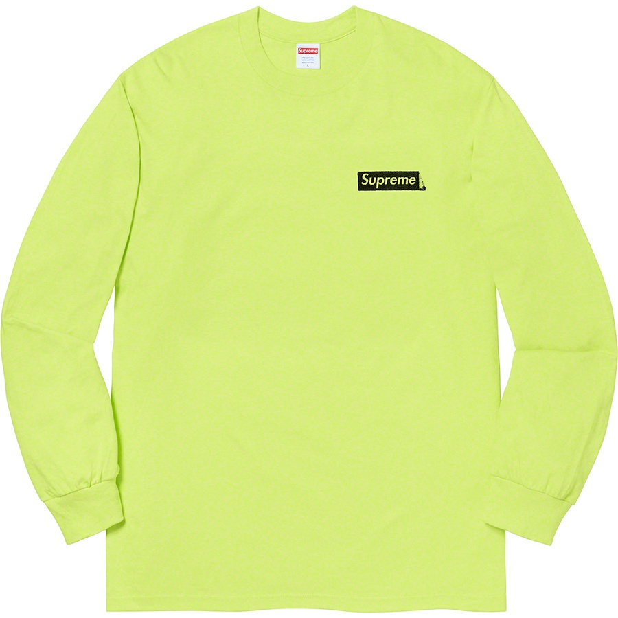 Details on Sacred Unique L S Tee Neon Green from spring summer
                                                    2020 (Price is $40)