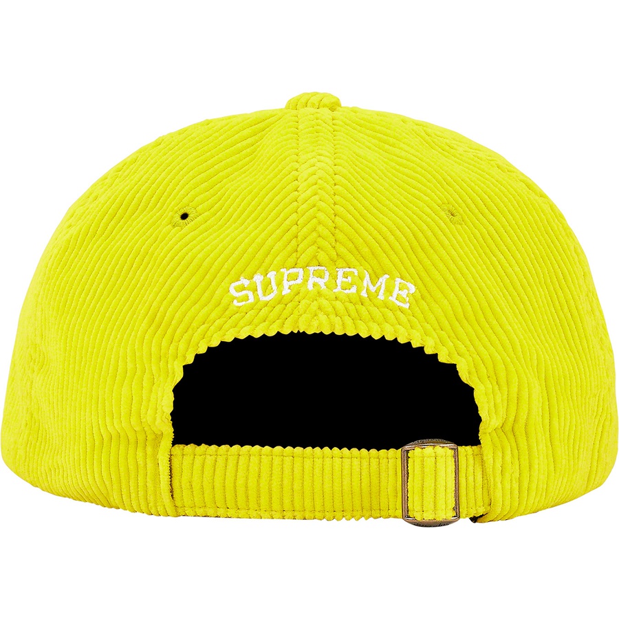 Details on Corduroy 6-Panel Neon Yellow from spring summer 2020 (Price is $48)