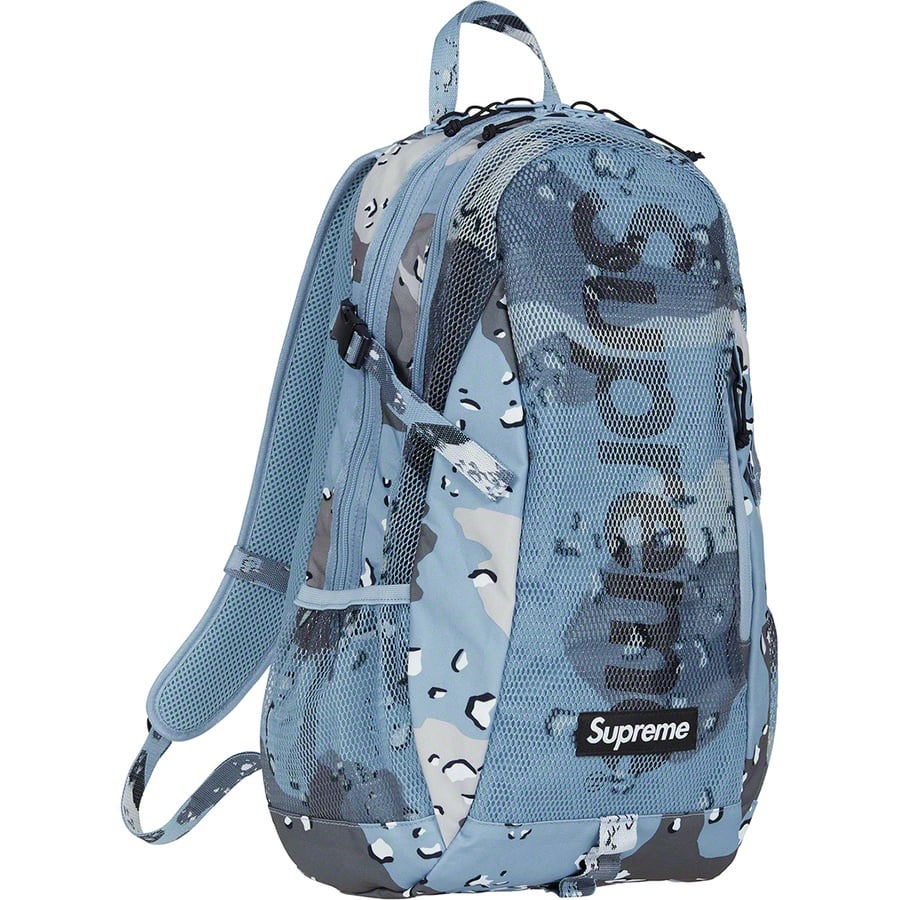 Details on Backpack Blue Chocolate Chip Camo from spring summer
                                                    2020 (Price is $148)