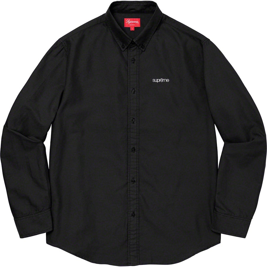 Details on Oxford Shirt Black from spring summer
                                                    2020 (Price is $118)