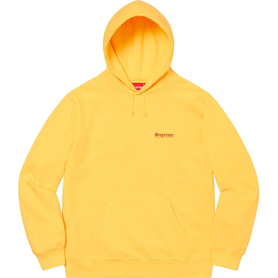 Details on Mary Hooded Sweatshirt Pale Gold from spring summer
                                                    2020 (Price is $178)