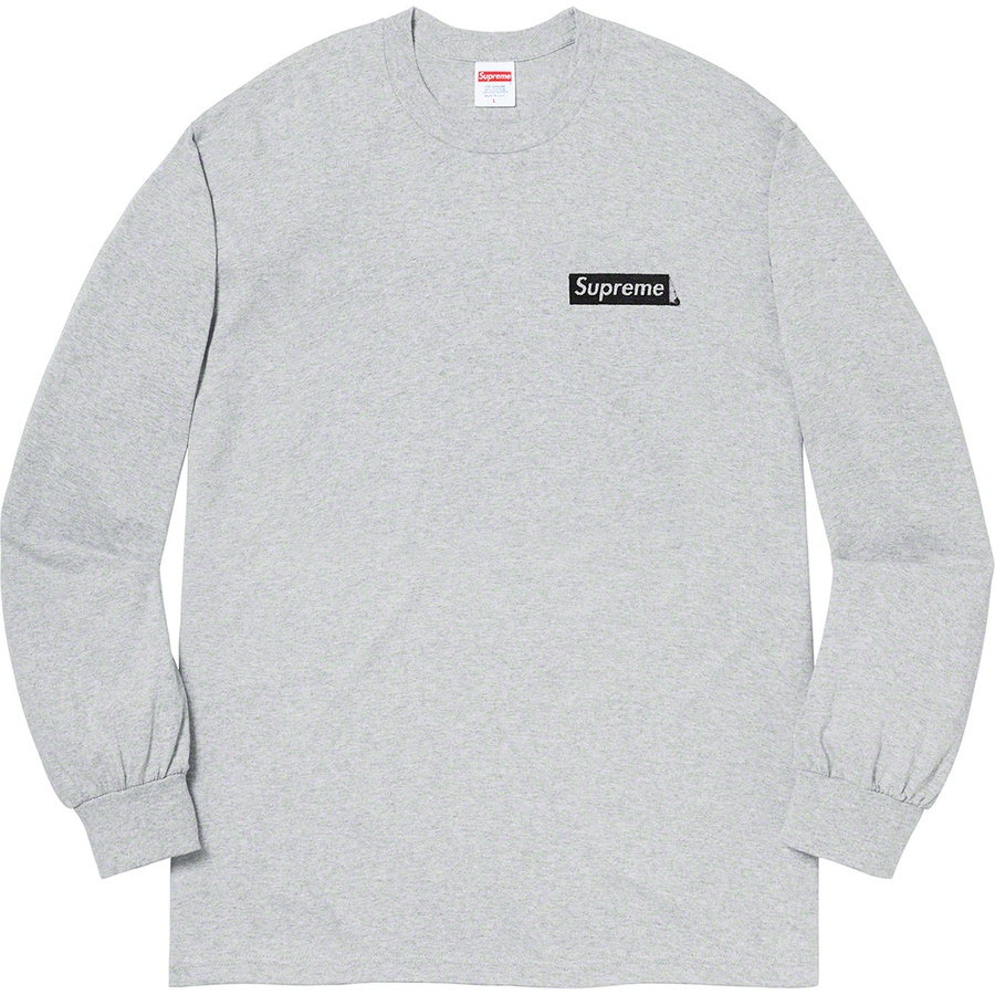 Details on Sacred Unique L S Tee Heather Grey from spring summer
                                                    2020 (Price is $40)