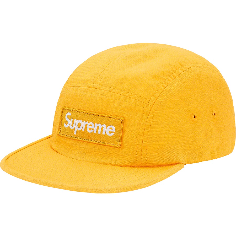 Details on Military Camp Cap Yellow from spring summer 2020 (Price is $48)