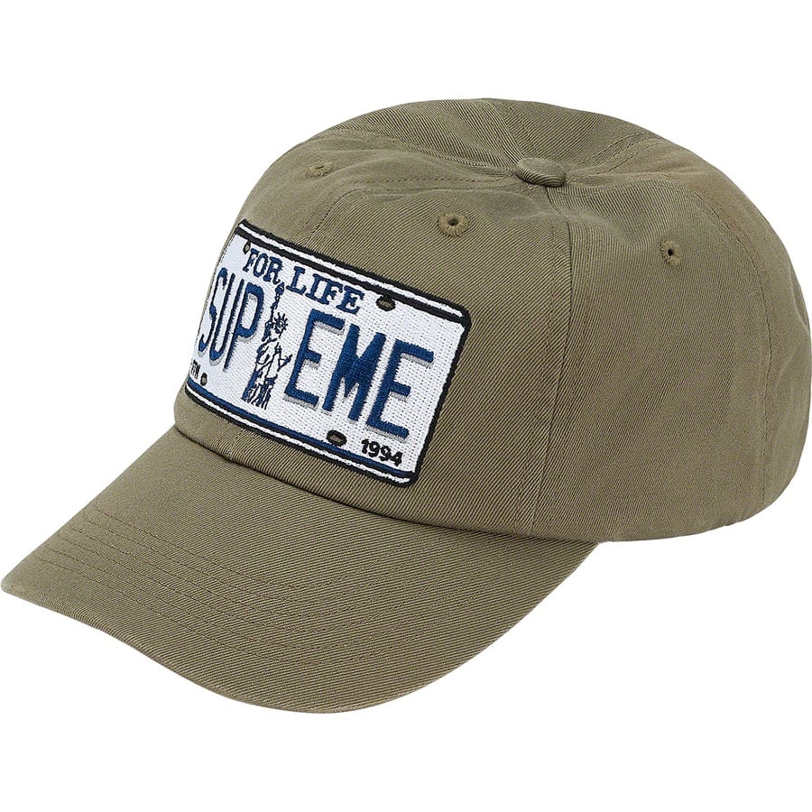 Details on License Plate 6-Panel Olive from spring summer
                                                    2020 (Price is $48)