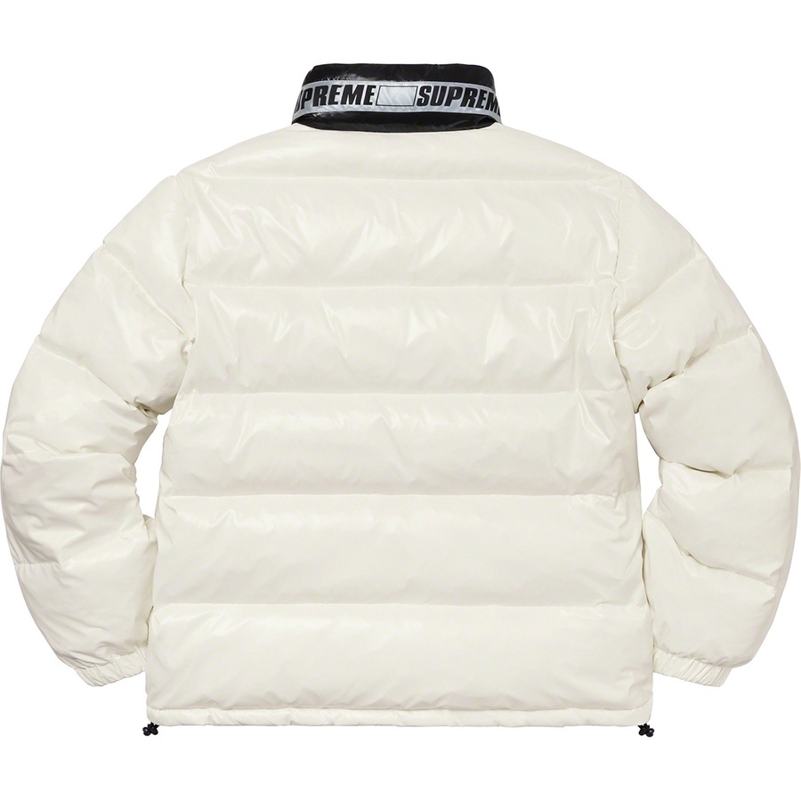 Details on Shiny Reversible Puffy Jacket White from spring summer 2020 (Price is $198)