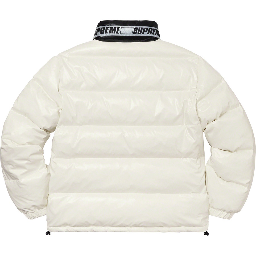 Details on Shiny Reversible Puffy Jacket White from spring summer
                                                    2020 (Price is $198)