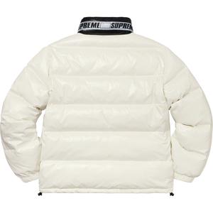 supreme white puffer jacket