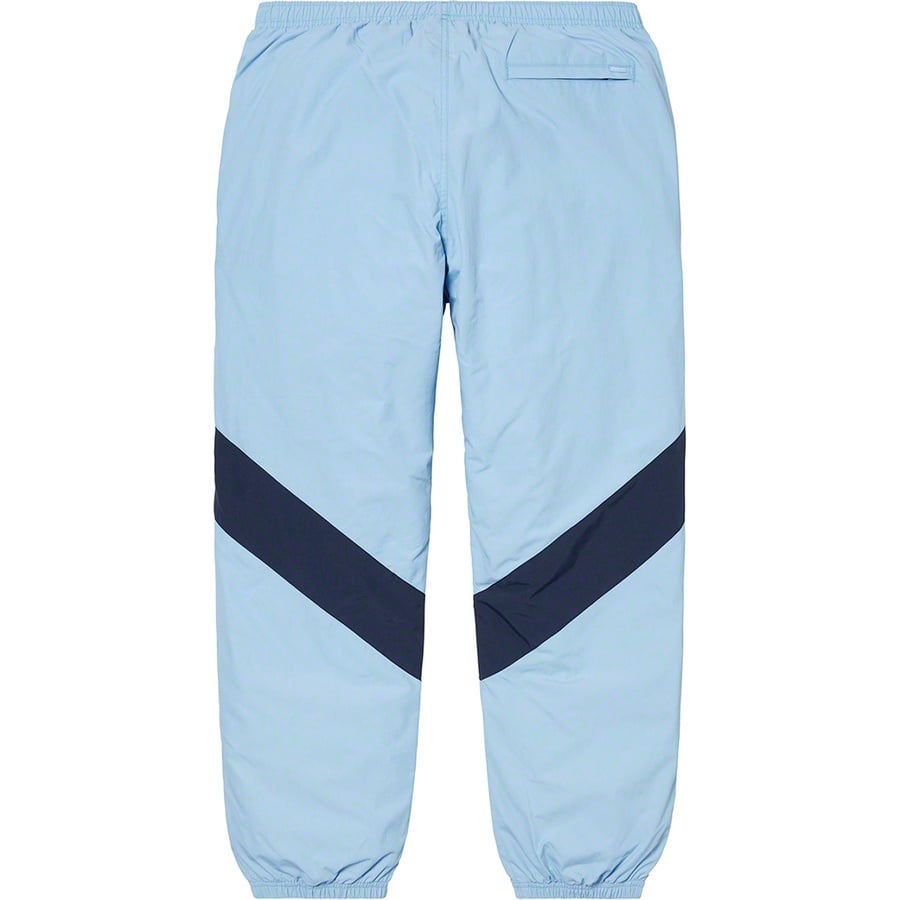 Details on Paneled Track Pant Light Blue from spring summer
                                                    2020 (Price is $128)