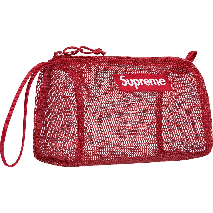 Details on Utility Pouch Dark Red from spring summer 2020 (Price is $30)