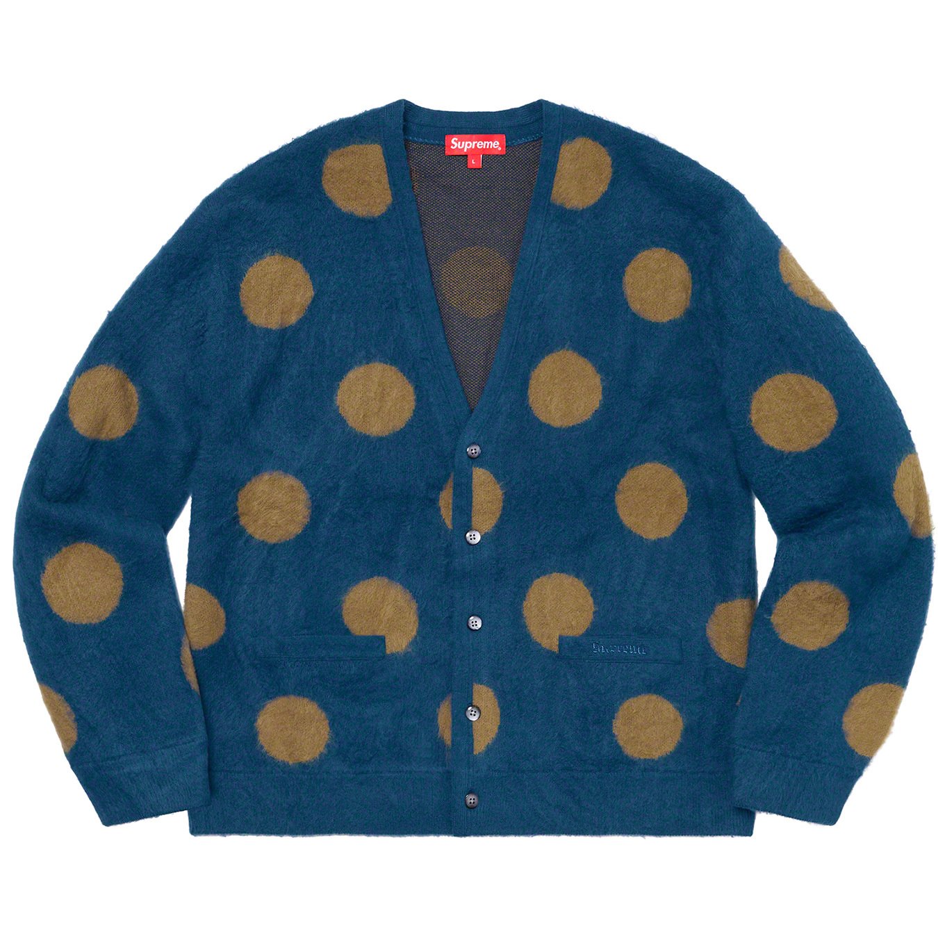 Brushed Polka Dot Cardigan - spring summer 2020 - Supreme