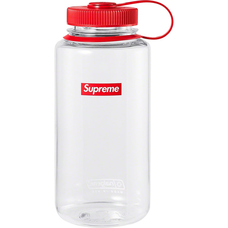 Details on Supreme Nalgene 32 oz. Bottle Red from spring summer
                                                    2020 (Price is $36)