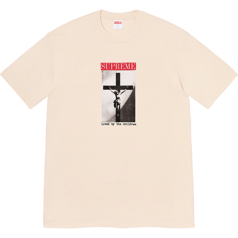 Details on Loved By The Children Tee Natural from spring summer 2020 (Price is $38)
