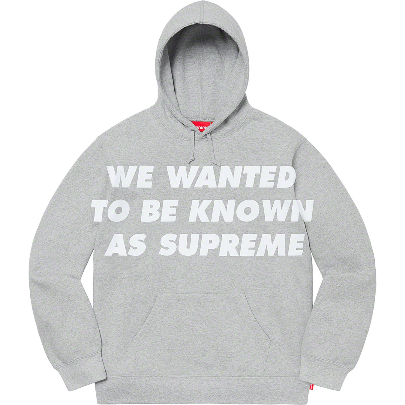 Known As Hooded Sweatshirt - Supreme Community
