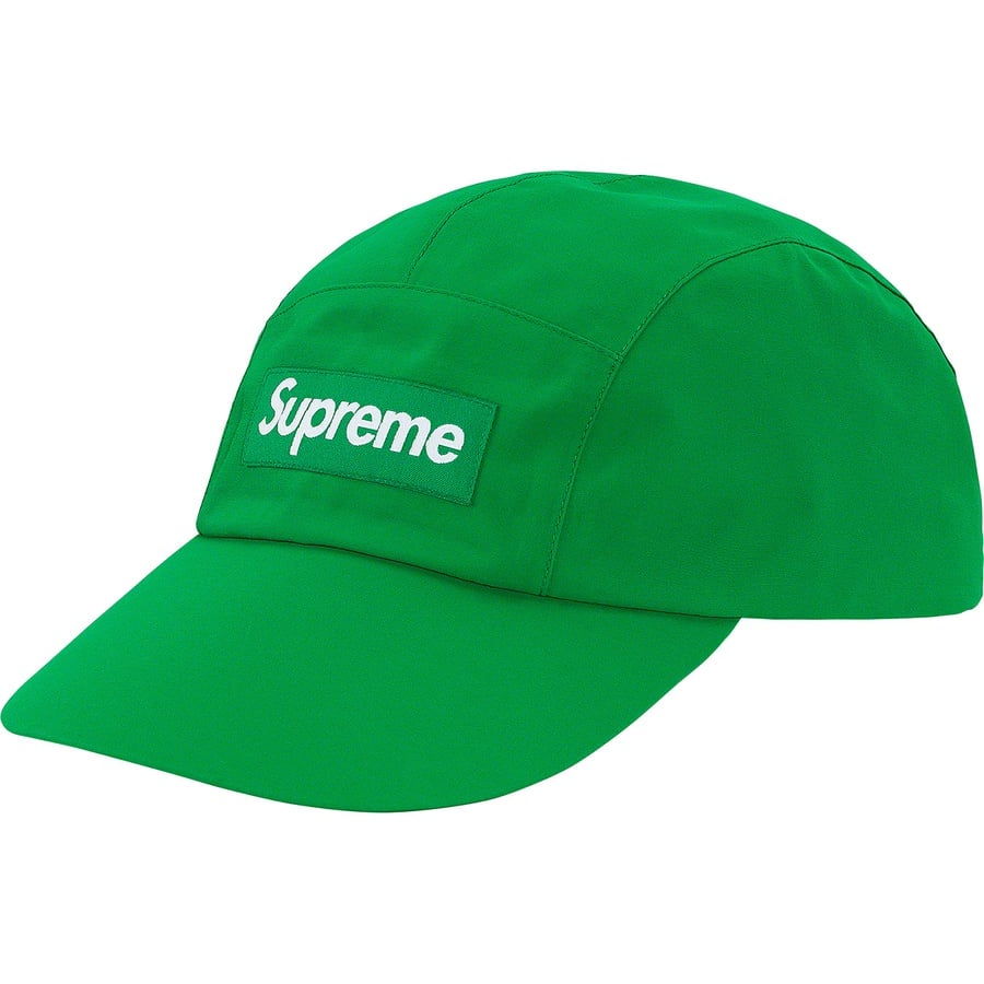 Details on GORE-TEX Long Bill Camp Cap Green from spring summer
                                                    2020 (Price is $60)