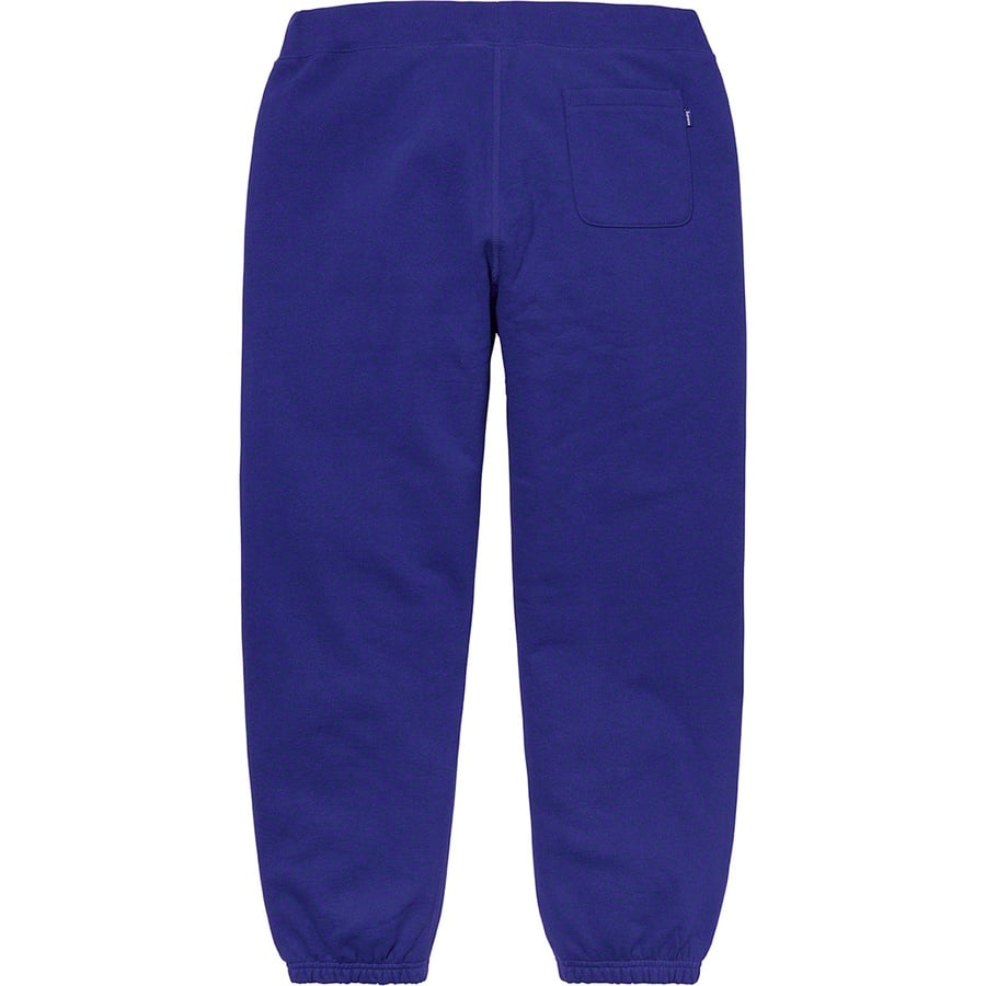 Details on S Logo Sweatpant Dark Royal from spring summer 2020 (Price is $158)