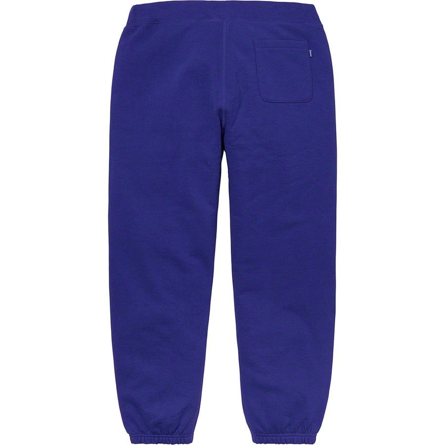 Details on S Logo Sweatpant Dark Royal from spring summer
                                                    2020 (Price is $158)