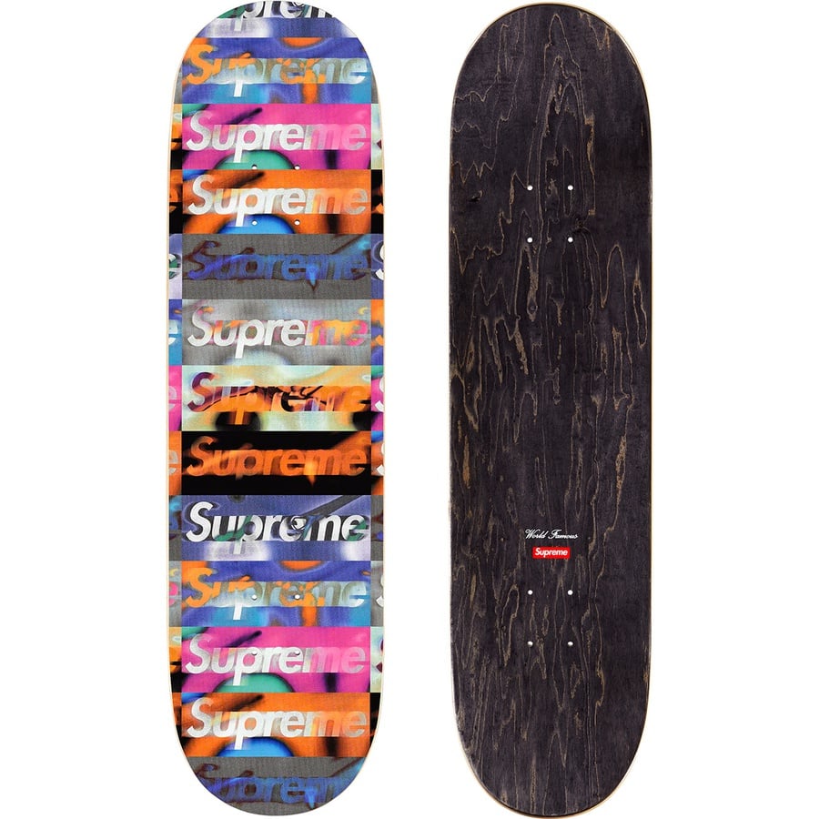 Details on Distorted Logo Skateboard Black - 8.5" x 32.25"  from spring summer 2020 (Price is $50)