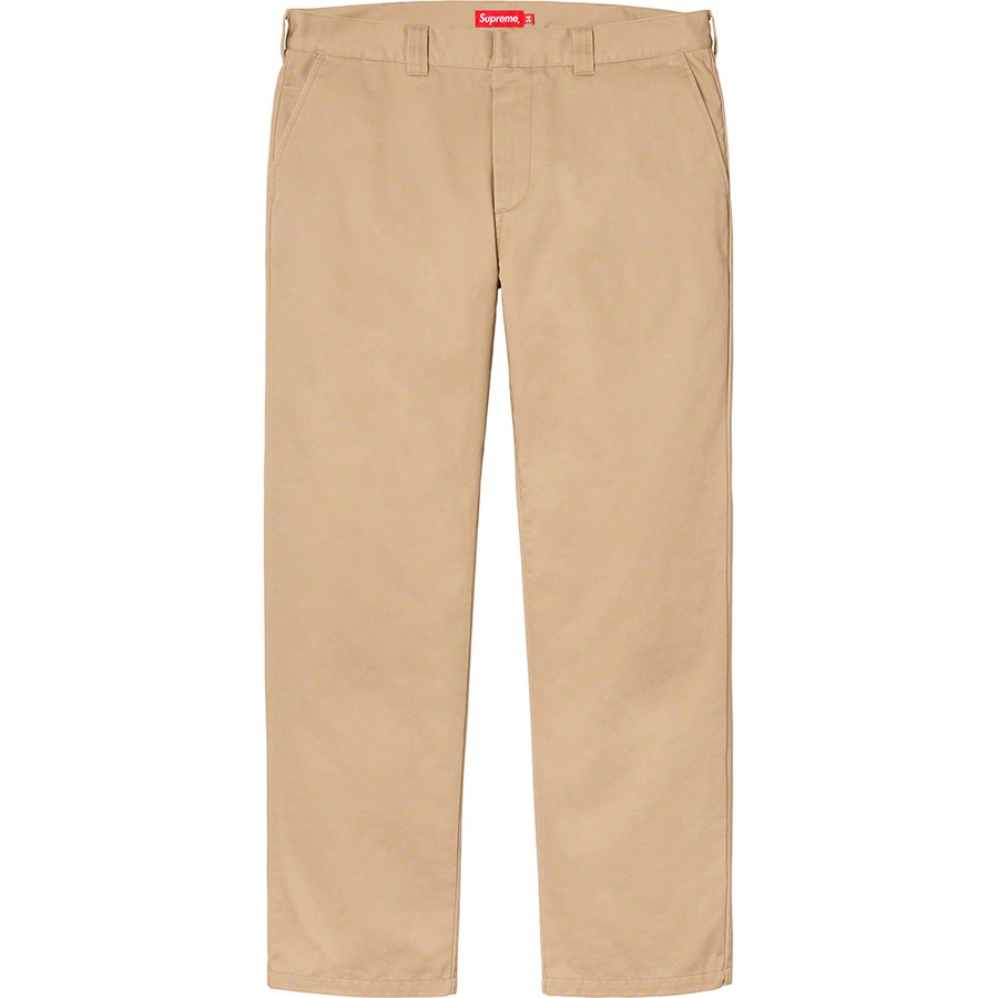 Details on Work Pant Khaki from spring summer 2020 (Price is $118)