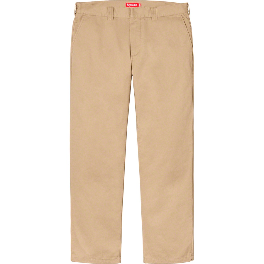 Supreme Work Pant (SS20) - Khaki - $118
