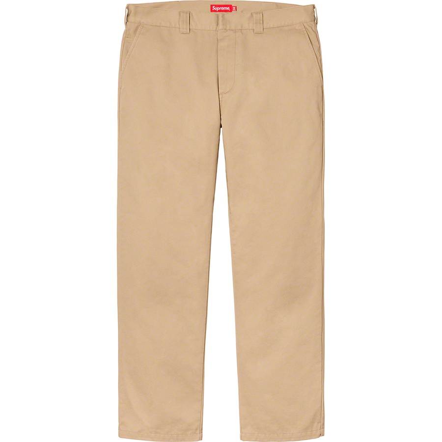 Details on Work Pant Khaki from spring summer
                                                    2020 (Price is $118)