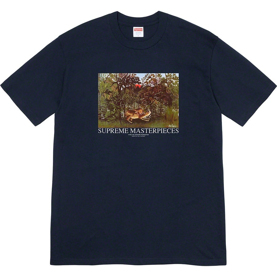 Details on Masterpieces Tee Navy from spring summer
                                                    2020 (Price is $38)