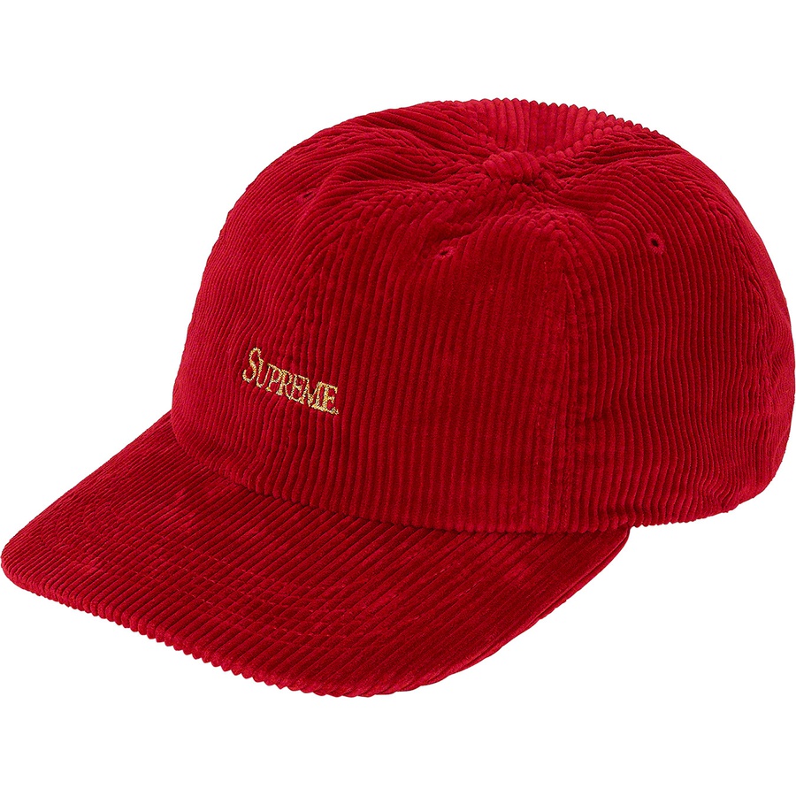 Details on Corduroy 6-Panel Red from spring summer 2020 (Price is $48)