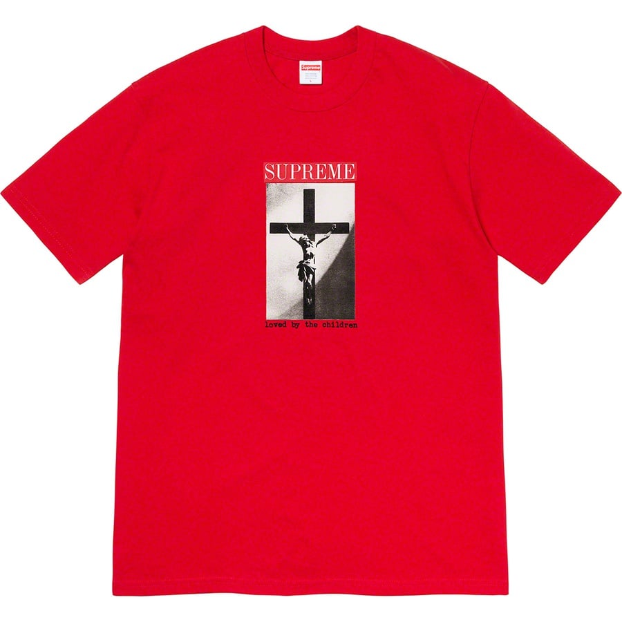 Details on Loved By The Children Tee Red from spring summer
                                                    2020 (Price is $38)