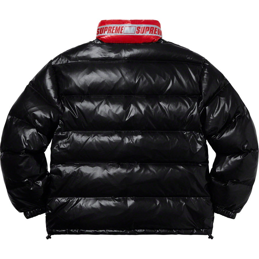 Details on Shiny Reversible Puffy Jacket Black from spring summer 2020 (Price is $198)